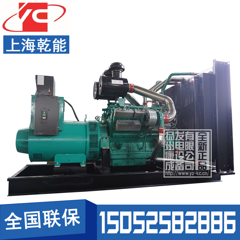 广安300KW柴油发电机乾能12V135AZD